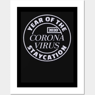 2020 Year Of The Corona Virus Stay Action Posters and Art